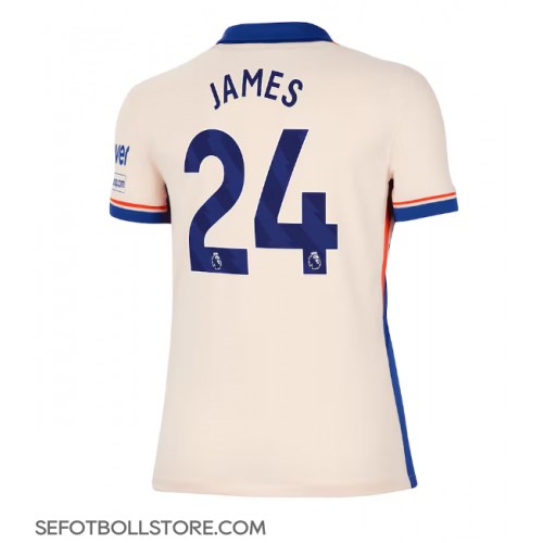 Chelsea Reece James #24 Replika Bortatröja Dam 2024-25 Kortärmad